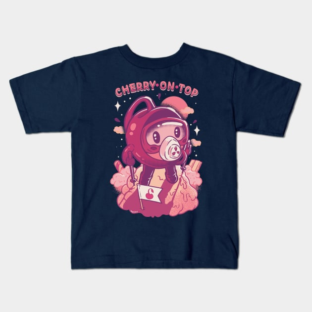 Cherry on Top Kids T-Shirt by wehkid